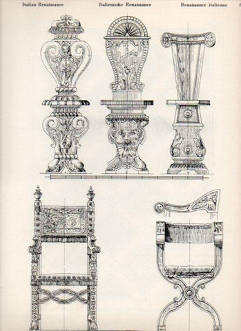 LAMINA V19493: Style Manuals: Italian Renaissance Art. Sheet 1