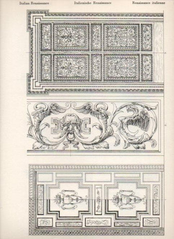 LAMINA V19494: Style Manuals: Italian Renaissance Art. Sheet 2