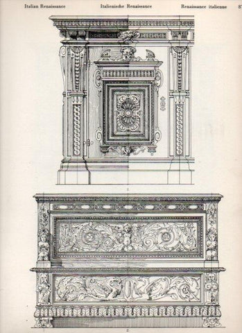 LAMINA V19495: Style Manuals: Italian Renaissance Art. Sheet 3