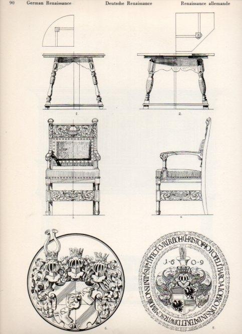 LAMINA V19496: Style Manuals: German Renaissance Art. Sheet 1