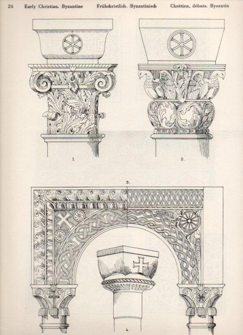 LAMINA V19463: Style Manuals: Early Christian. Byzantine Art. Sheet 2