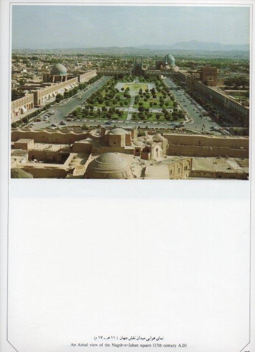 LAMINA V20049: Isfahan. An Airial view of the Nagsh-e-Jahan square