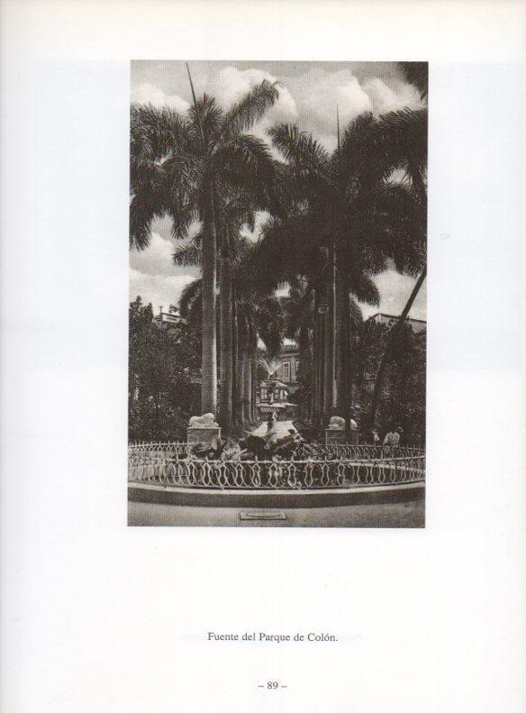 LAMINA V19925: La Habana. Fuente del Parque de Colon