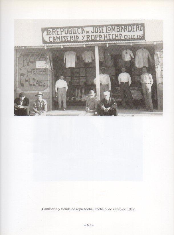 LAMINA V19915: La Habana. Camiseria y tienda de ropa enero de 1919