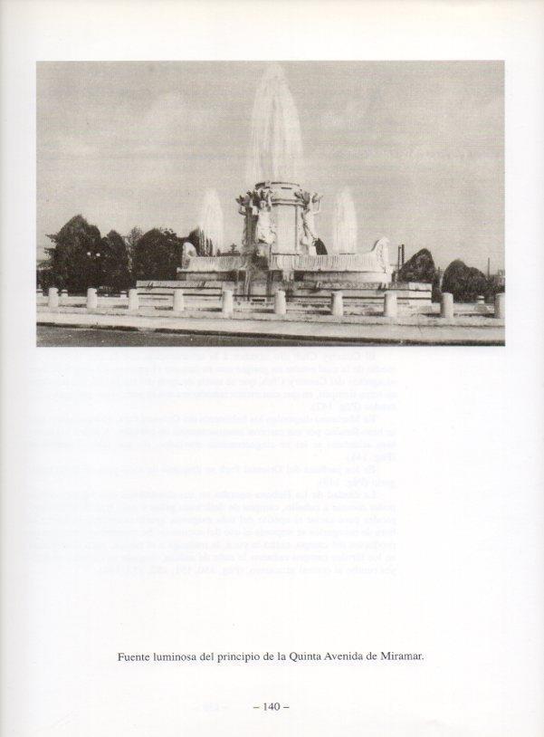 LAMINA V19950: La Habana. Fuente en la Quinta Avenida de Miramar