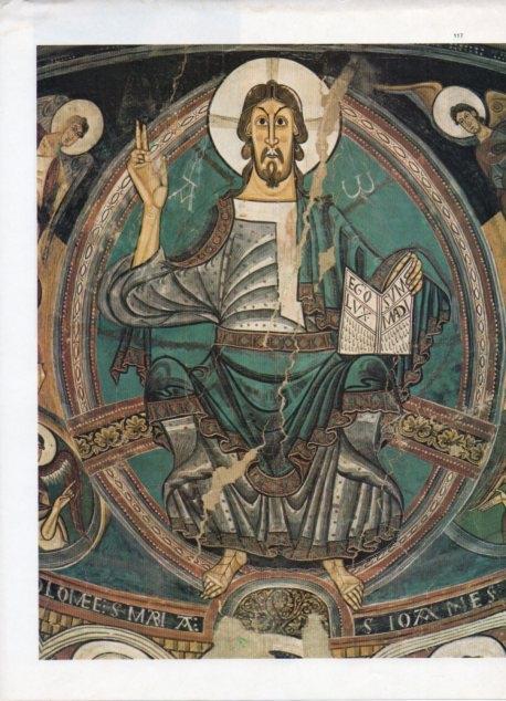 LAMINA V19881: Pantocrator de l'absis de Sant Climent Taull