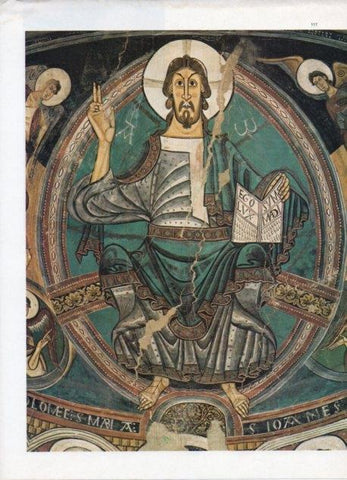 LAMINA V19881: Pantocrator de l'absis de Sant Climent Taull