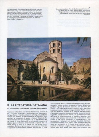 LAMINA V19870: Monestir de Sant Pere de Galligans de Girona