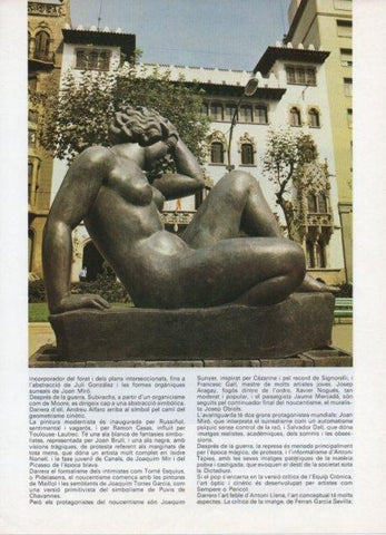 LAMINA V19889: Escultura Primera vegada per Aristides Maillol