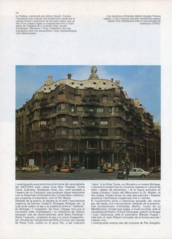 LAMINA V19888: La Pedrera de Barcelona