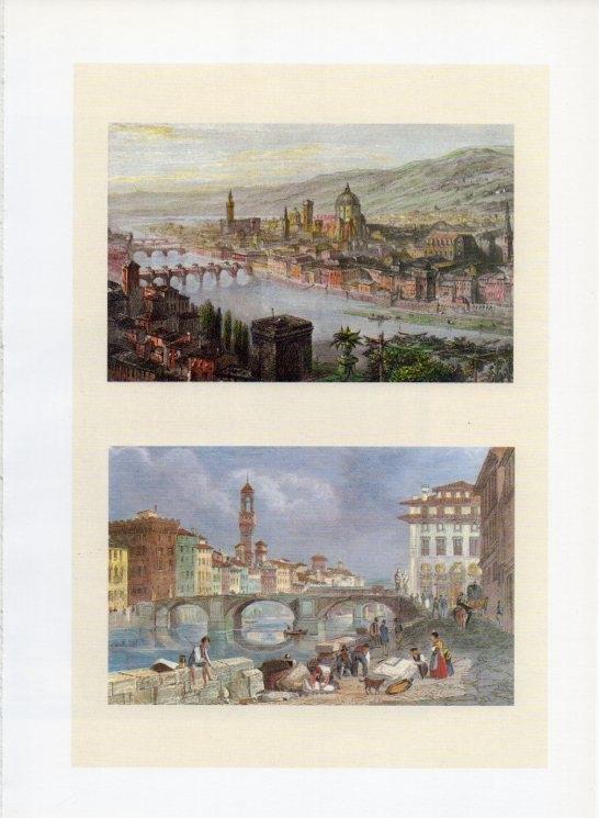 LAMINA V19972: Florencia litografias de Chardon siglo XIX