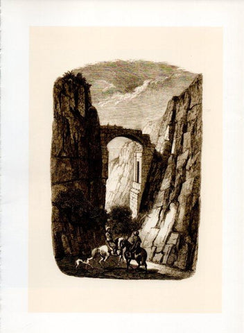LAMINA V19995: Arco del Triunfo grabado por Breton