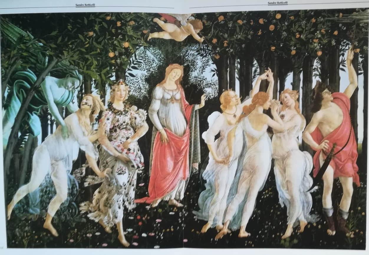 LAMINA V20475: La Natividad mistica por Botticelli