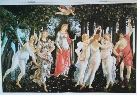 LAMINA V20475: La Natividad mistica por Botticelli