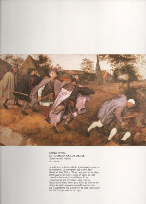 LAMINA V20460: La parabola de los ciegos por Bruegel el Viejo