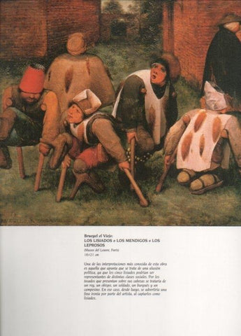 LAMINA V20458: Los lisiados o Los mendigos por Bruegel el Viejo