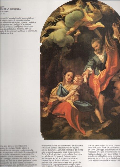 LAMINA V20445: Virgen de la Escudilla por Correggio