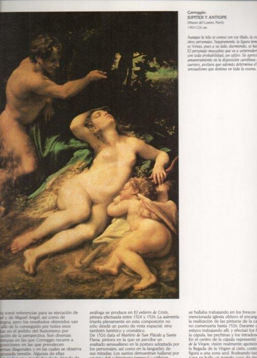 LAMINA V20444: Jupiter y Antiope por Correggio