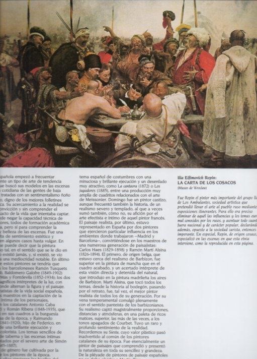 LAMINA V20500: La carta de los cosacos por Eifimovich Repin