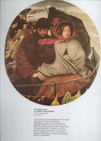 LAMINA V20501: El adios a Inglaterra por Ford Madox Brown