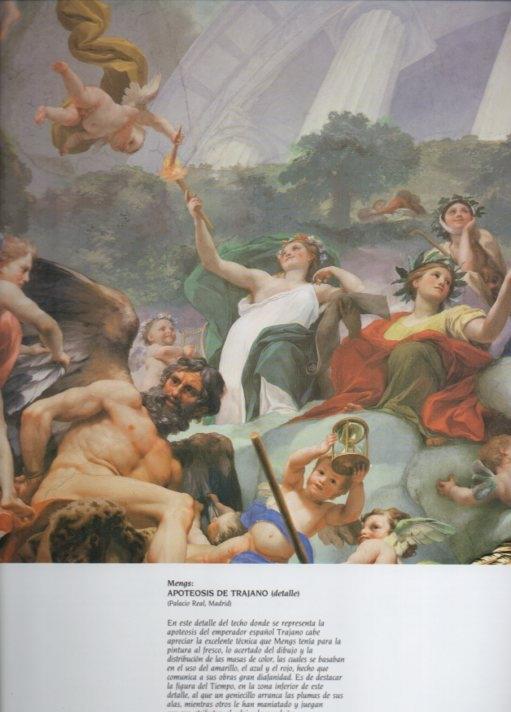 LAMINA V20502: Apoteosis de Trajano detalle por Mengs