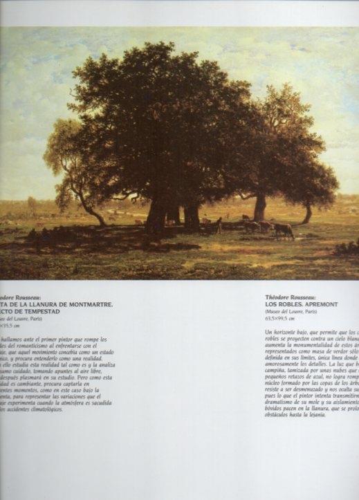 LAMINA V20554: Los robles, Apremont por Theodore Rousseau