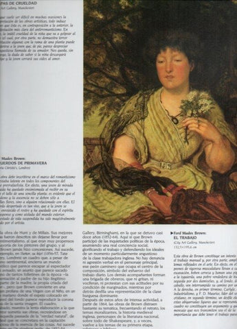 LAMINA V20577: Recuerdos de primavera por Ford Madox Brown