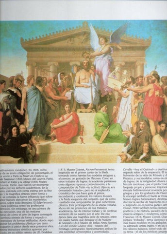 LAMINA V20518: Apoteosis de Homero por Ingres
