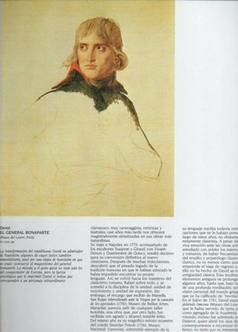 LAMINA V20510: El general Bonaparte por Jacques-Louis David
