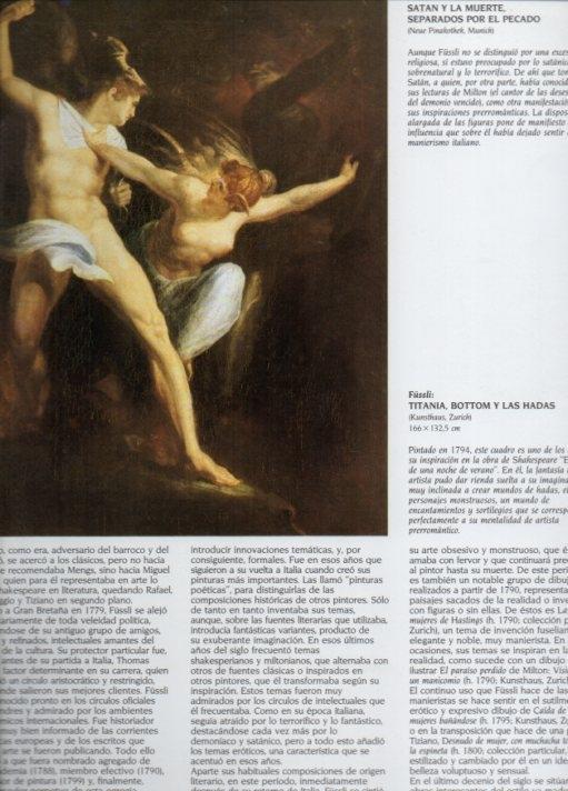 LAMINA V20522: Satan y la muerte separados por el pecado por Heinrich Fussli