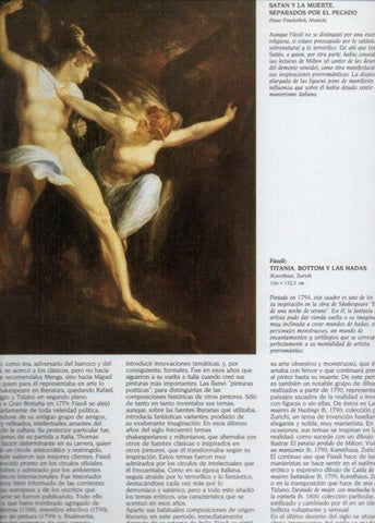 LAMINA V20522: Satan y la muerte separados por el pecado por Heinrich Fussli