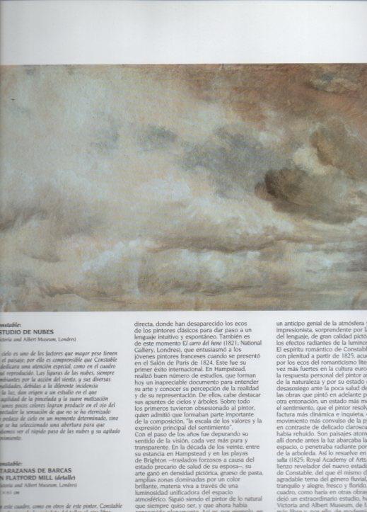 LAMINA V20540: Estudio de nubes por John Constable