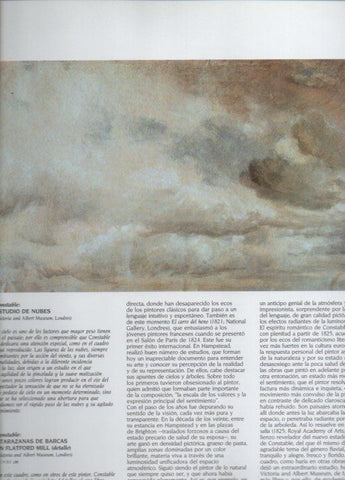 LAMINA V20540: Estudio de nubes por John Constable