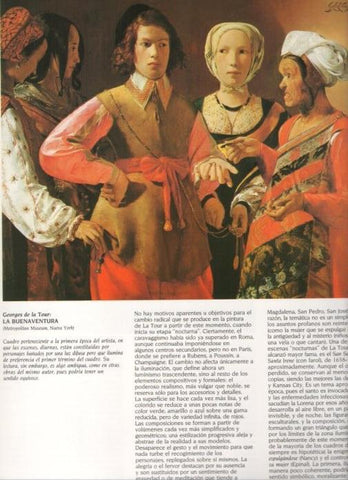 LAMINA V20299: La buenaventura por Georges de la Tour
