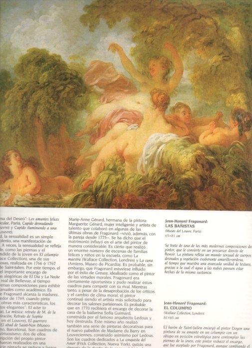 LAMINA V20306: Las bañistas por Jean-Honore Fragonard