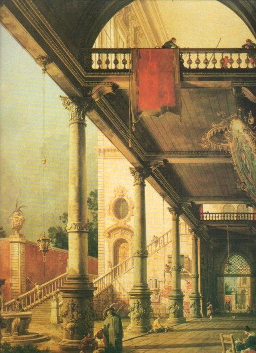 LAMINA V20286: Capricho arquitectonico por Canaletto