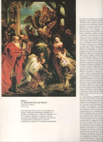 LAMINA V20316: La adoracion de los Magos por Rubens