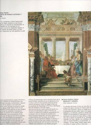 LAMINA V20285: El banquete de Marco Antonio y Cleopatra por Tiepolo