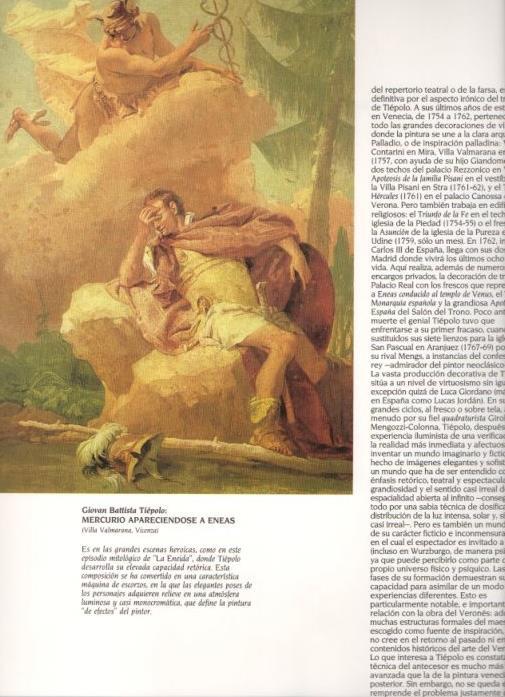 LAMINA V20283: Mercurio apareciendose a Eneas por Tiepolo