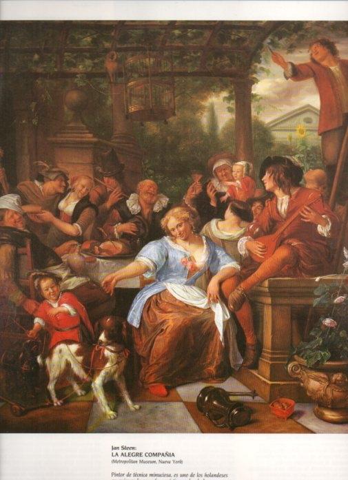 LAMINA V20253: La alegre compañía por Jan Steen
