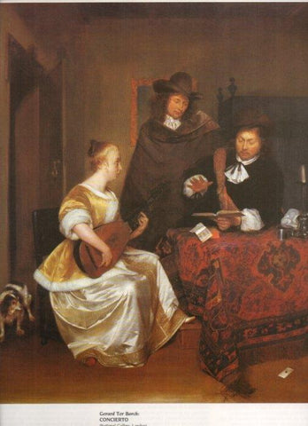LAMINA V20252: Concierto por Gerard Ter Borch