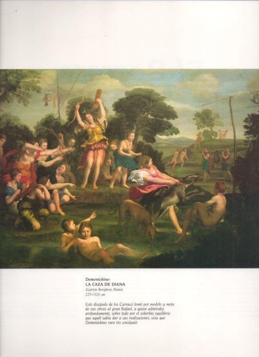 LAMINA V20244: La caza de Diana por Domenichino