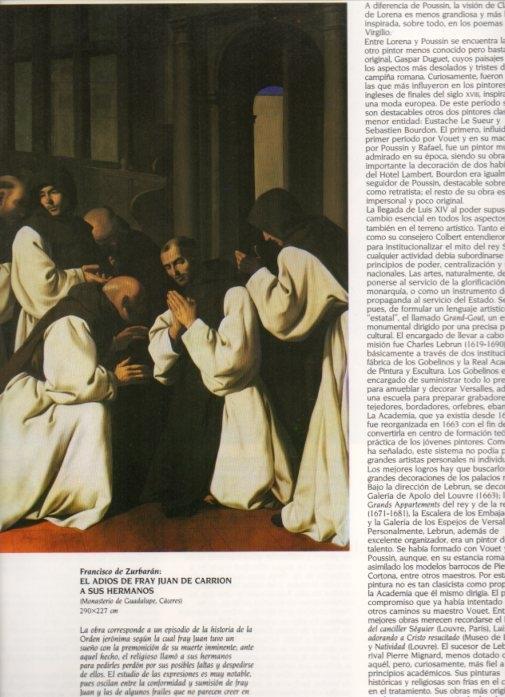 LAMINA V20261: El adios de Fray y Juan de Carrion a sus hermanos por Zurbaran