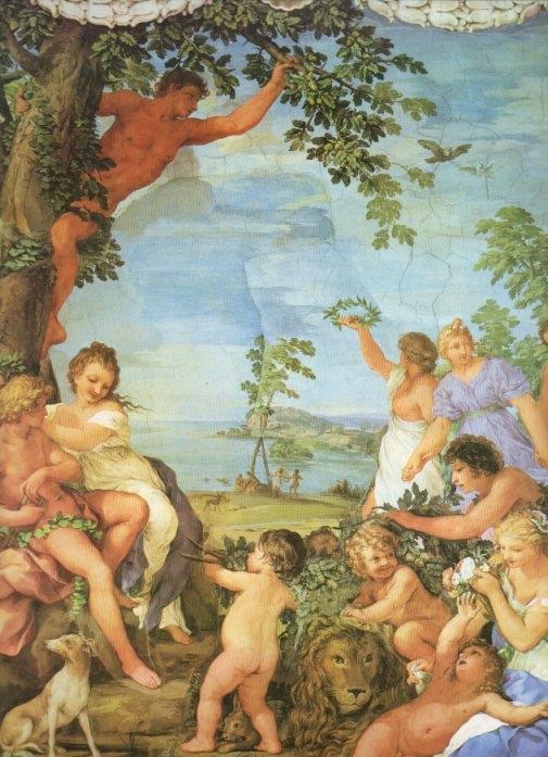LAMINA V20280: La edad de oro po Pietro da Cortona