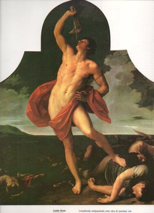 LAMINA V20278: Sanson glorioso por Guido Reni