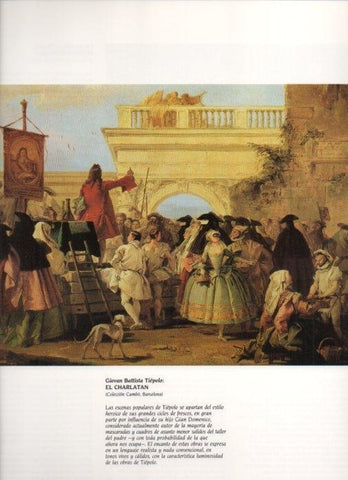 LAMINA V20284: El charlatan por Tiepolo