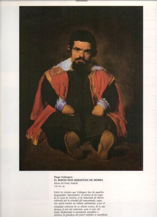 LAMINA V20267: El bufon Don Sebastian de Morra por Velazquez