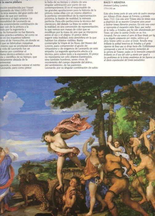 LAMINA V20375: Baco y Ariadna por Tiziano