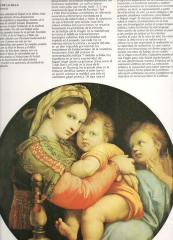 LAMINA V20374: La Virgen de la silla por Rafael