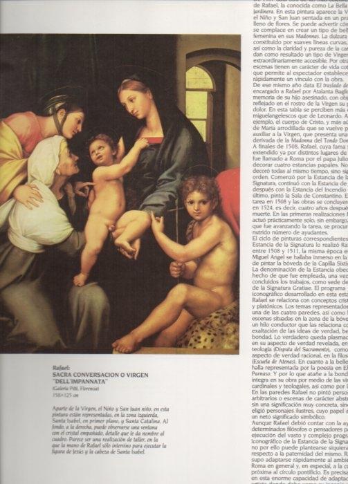 LAMINA V20410: Sacra conversacion por Rafael